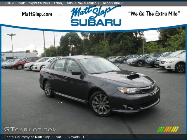2009 Subaru Impreza WRX Sedan in Dark Gray Metallic