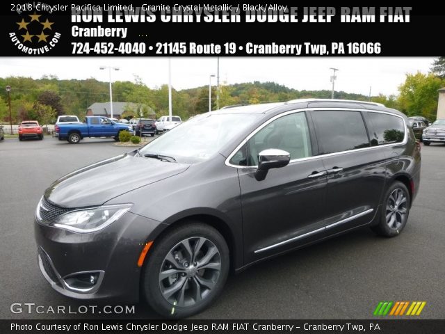 2018 Chrysler Pacifica Limited in Granite Crystal Metallic