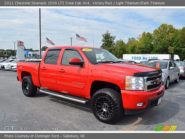 2011 Chevrolet Silverado 1500 LTZ Crew Cab 4x4 in Victory Red