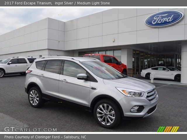 2017 Ford Escape Titanium in Ingot Silver