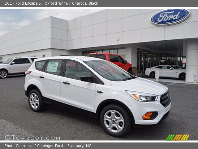 2017 Ford Escape S in Oxford White