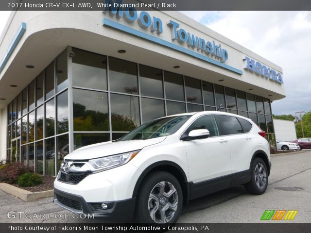 2017 Honda CR-V EX-L AWD in White Diamond Pearl