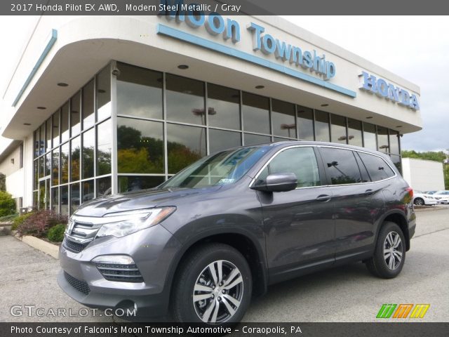 2017 Honda Pilot EX AWD in Modern Steel Metallic