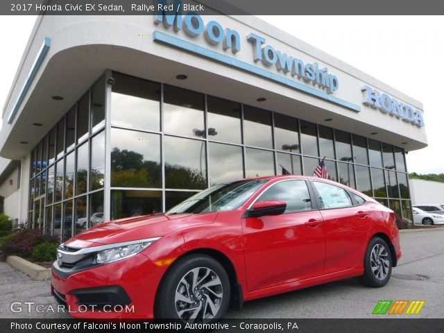 2017 Honda Civic EX Sedan in Rallye Red