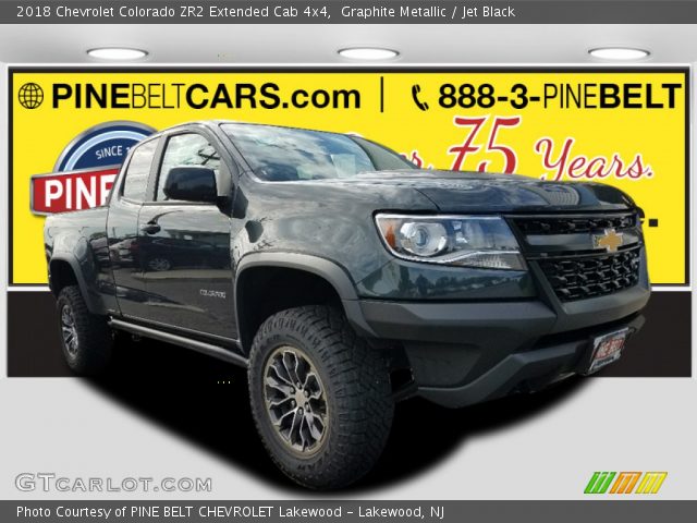 2018 Chevrolet Colorado ZR2 Extended Cab 4x4 in Graphite Metallic