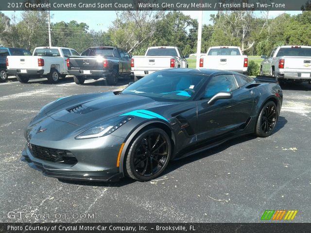 2017 Chevrolet Corvette Grand Sport Coupe in Watkins Glen Gray Metallic