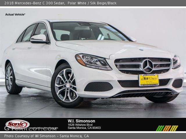 2018 Mercedes-Benz C 300 Sedan in Polar White