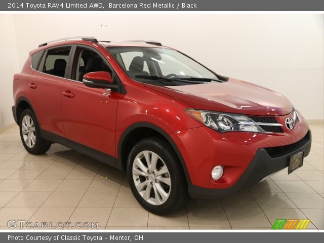 2014 Toyota RAV4 Limited AWD in Barcelona Red Metallic