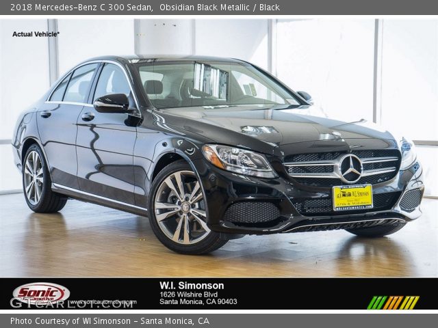 2018 Mercedes-Benz C 300 Sedan in Obsidian Black Metallic