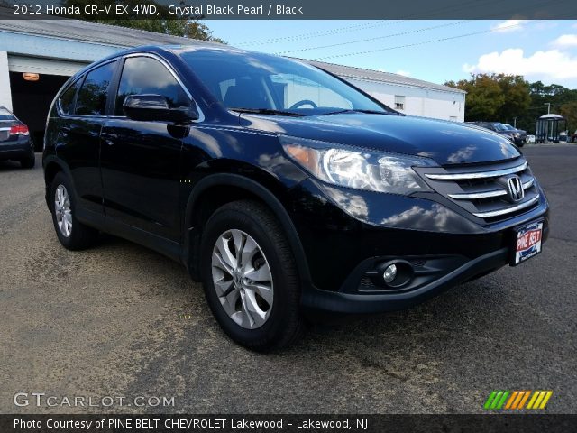 2012 Honda CR-V EX 4WD in Crystal Black Pearl