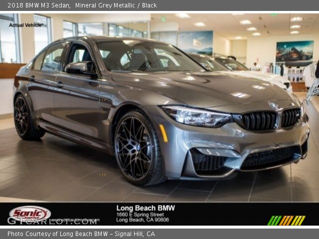 2018 BMW M3 Sedan in Mineral Grey Metallic