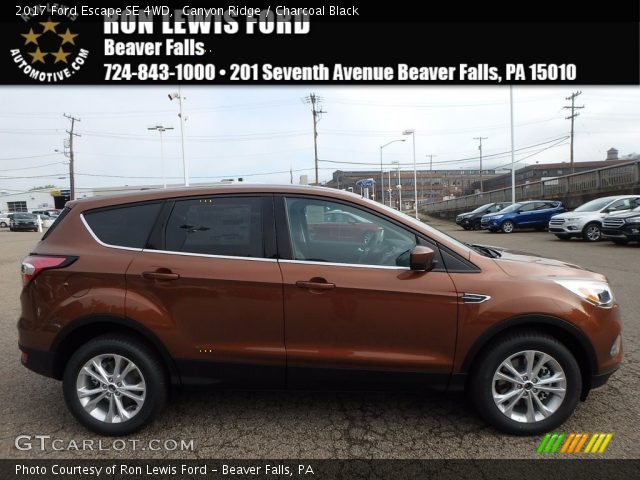 2017 Ford Escape SE 4WD in Canyon Ridge