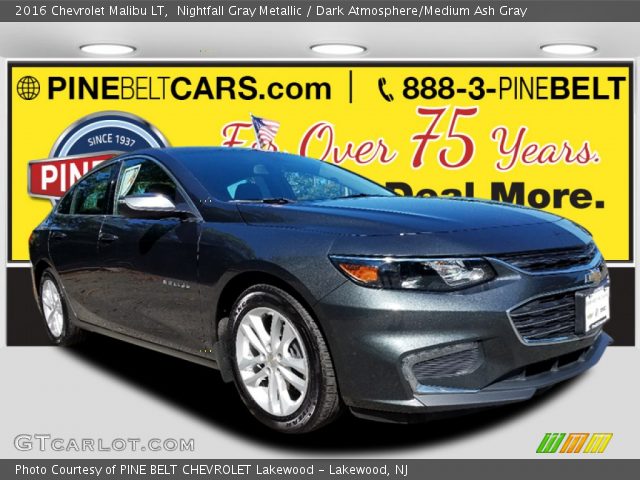 2016 Chevrolet Malibu LT in Nightfall Gray Metallic