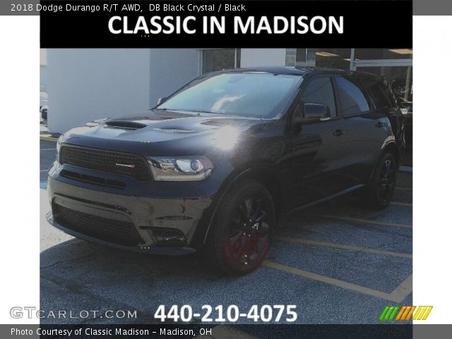 2018 Dodge Durango R/T AWD in DB Black Crystal