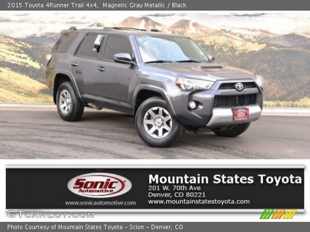 2015 Toyota 4Runner Trail 4x4 in Magnetic Gray Metallic