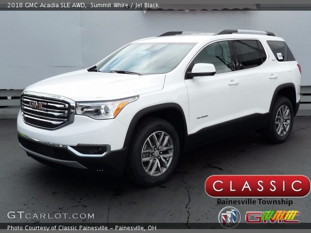 2018 GMC Acadia SLE AWD in Summit White