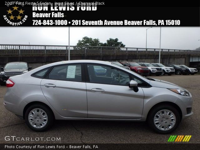 2017 Ford Fiesta S Sedan in Ingot Silver