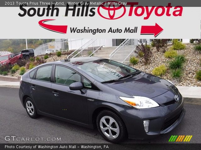 2013 Toyota Prius Three Hybrid in Winter Gray Metallic