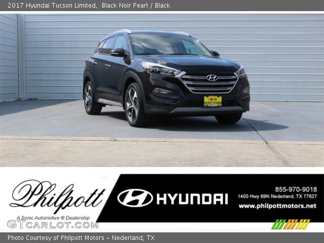 2017 Hyundai Tucson Limited in Black Noir Pearl