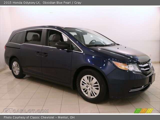 2015 Honda Odyssey LX in Obsidian Blue Pearl