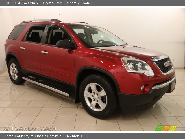 2012 GMC Acadia SL in Crystal Red Tintcoat