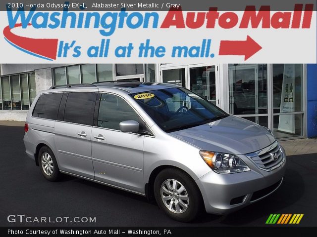 2010 Honda Odyssey EX-L in Alabaster Silver Metallic