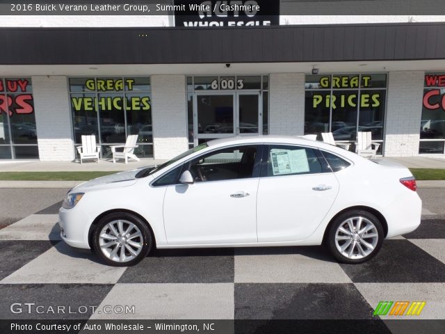 2016 Buick Verano Leather Group in Summit White