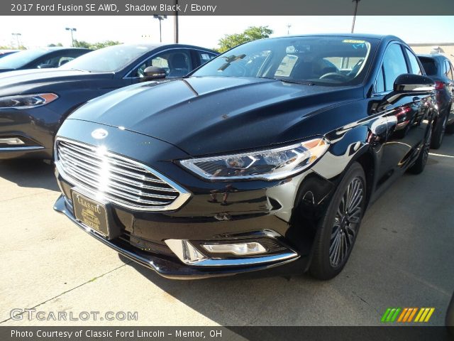 2017 Ford Fusion SE AWD in Shadow Black