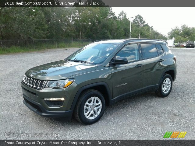 2018 Jeep Compass Sport in Olive Green Pearl