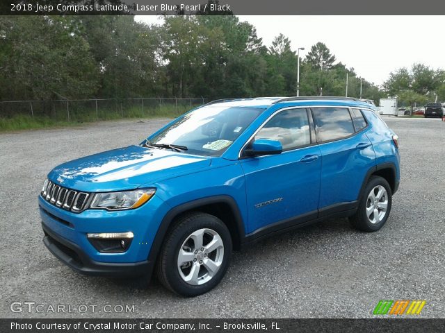 2018 Jeep Compass Latitude in Laser Blue Pearl