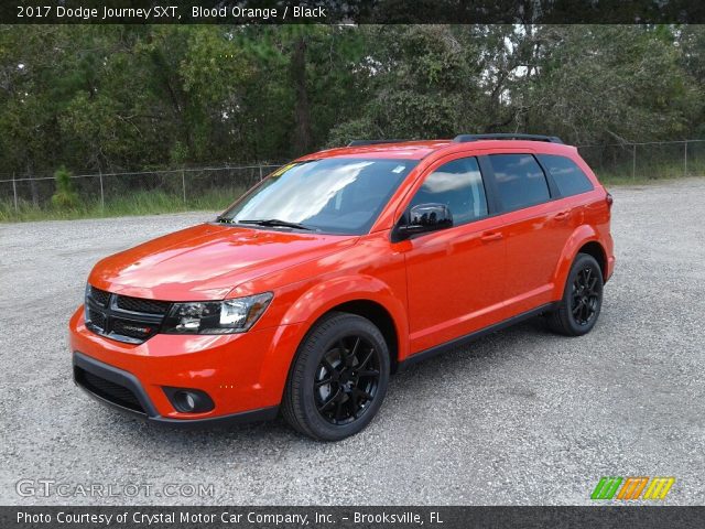 2017 Dodge Journey SXT in Blood Orange