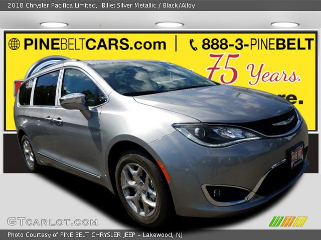 2018 Chrysler Pacifica Limited in Billet Silver Metallic