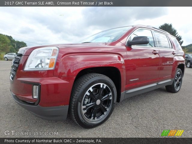 2017 GMC Terrain SLE AWD in Crimson Red Tintcoat