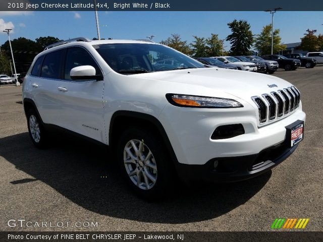 2018 Jeep Cherokee Latitude 4x4 in Bright White