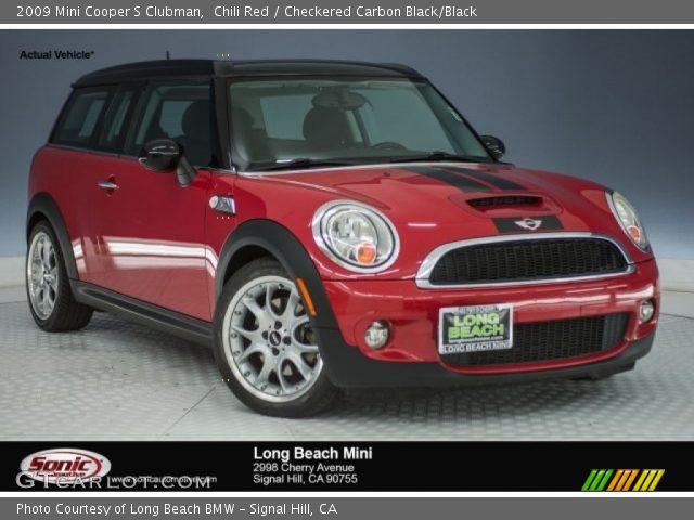 2009 Mini Cooper S Clubman in Chili Red