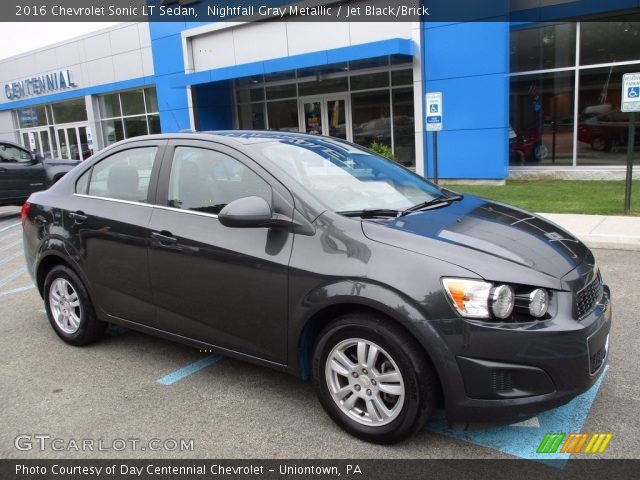 2016 Chevrolet Sonic LT Sedan in Nightfall Gray Metallic