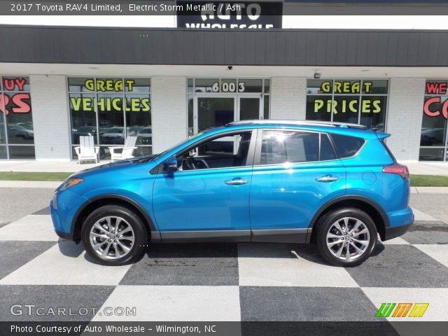 2017 Toyota RAV4 Limited in Electric Storm Metallic