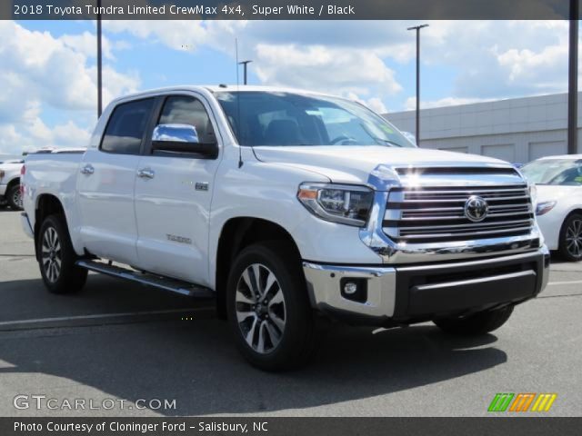 2018 Toyota Tundra Limited CrewMax 4x4 in Super White
