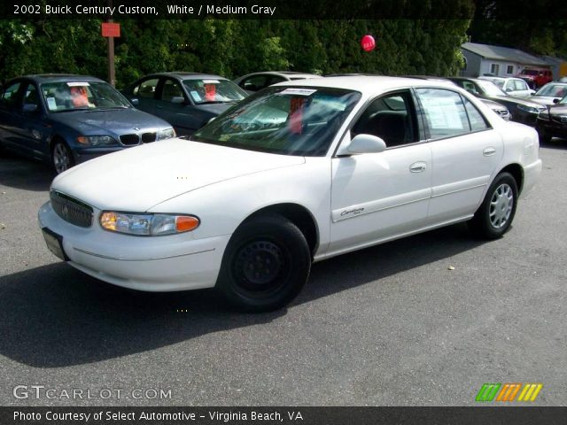 2002 Buick Century Custom in White