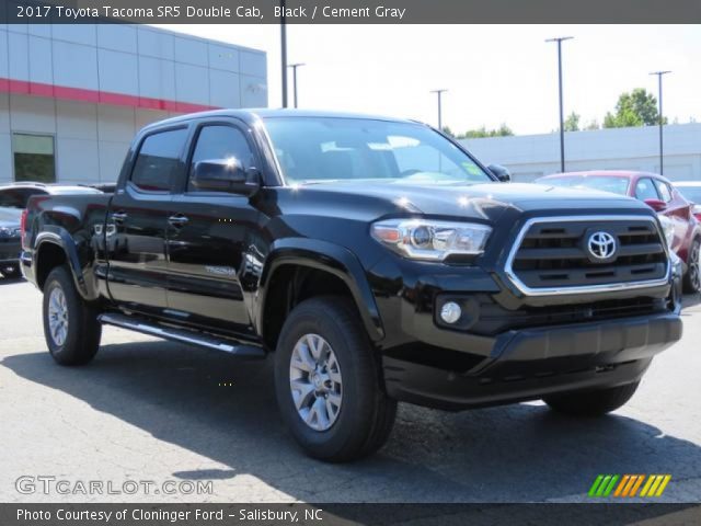 2017 Toyota Tacoma SR5 Double Cab in Black