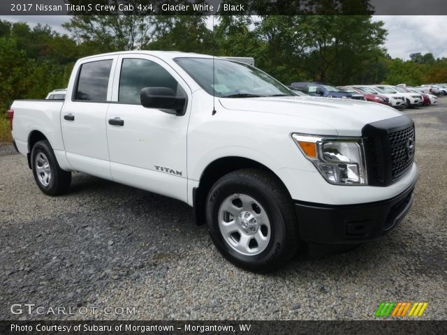 2017 Nissan Titan S Crew Cab 4x4 in Glacier White