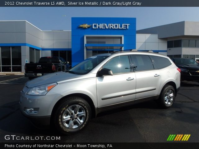 2012 Chevrolet Traverse LS AWD in Silver Ice Metallic