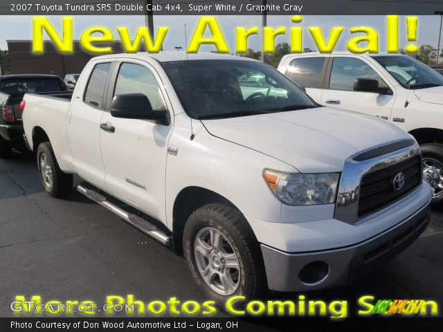2007 Toyota Tundra SR5 Double Cab 4x4 in Super White