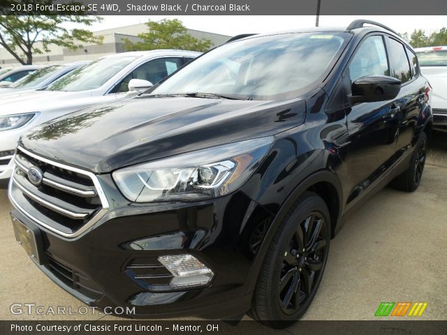 2018 Ford Escape SE 4WD in Shadow Black