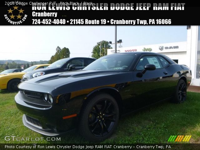 2018 Dodge Challenger R/T in Pitch Black