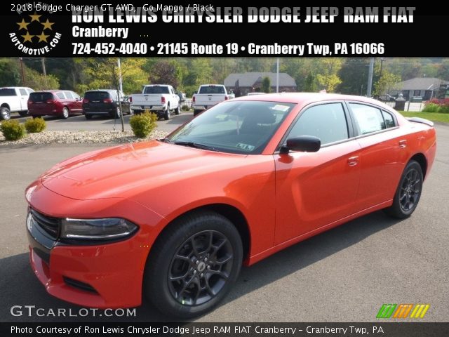 2018 Dodge Charger GT AWD in Go Mango