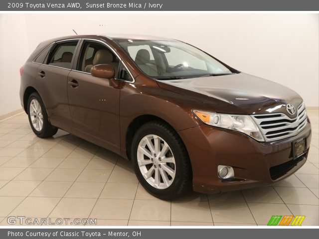 2009 Toyota Venza AWD in Sunset Bronze Mica