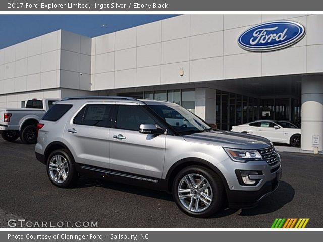 2017 Ford Explorer Limited in Ingot Silver