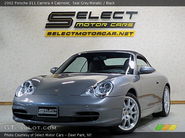 2002 Porsche 911 Carrera 4 Cabriolet in Seal Grey Metallic