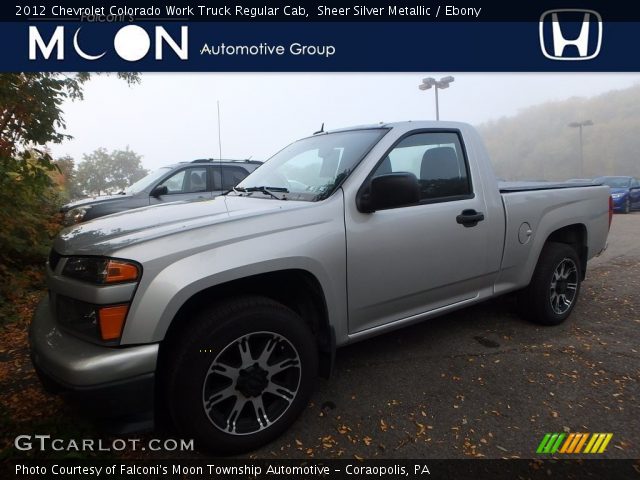 2012 Chevrolet Colorado Work Truck Regular Cab in Sheer Silver Metallic